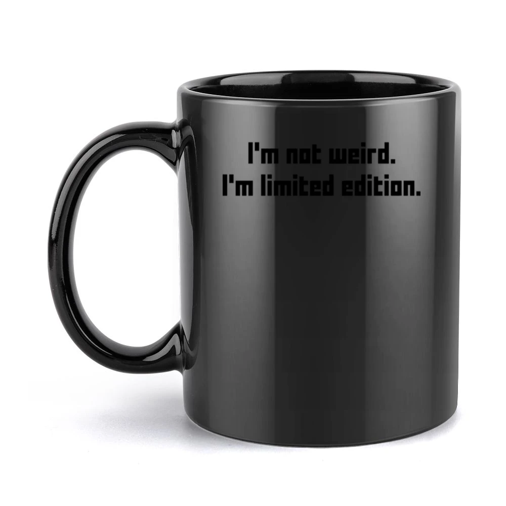 I'm Limited Edition Black Mug