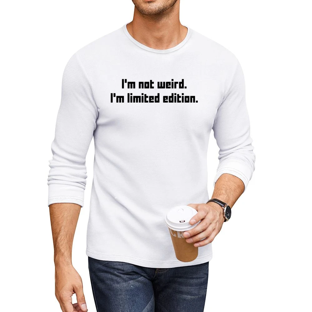 I'm Limited Edition Men CrewNeck Long Sleeve T-Shirt