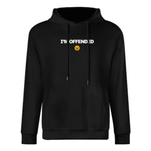I'm Offended Arron Rodgers Pittsburg Football Fan European Size Men Hoodie
