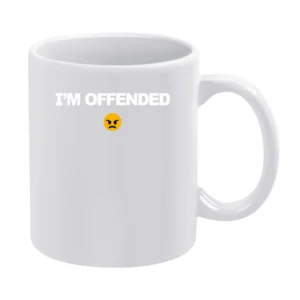 I'm Offended Arron Rodgers Pittsburg Football Fan White Mug