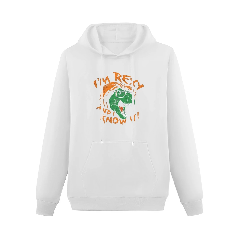 I'm rexy and i know it Men Hoodie With Pocket