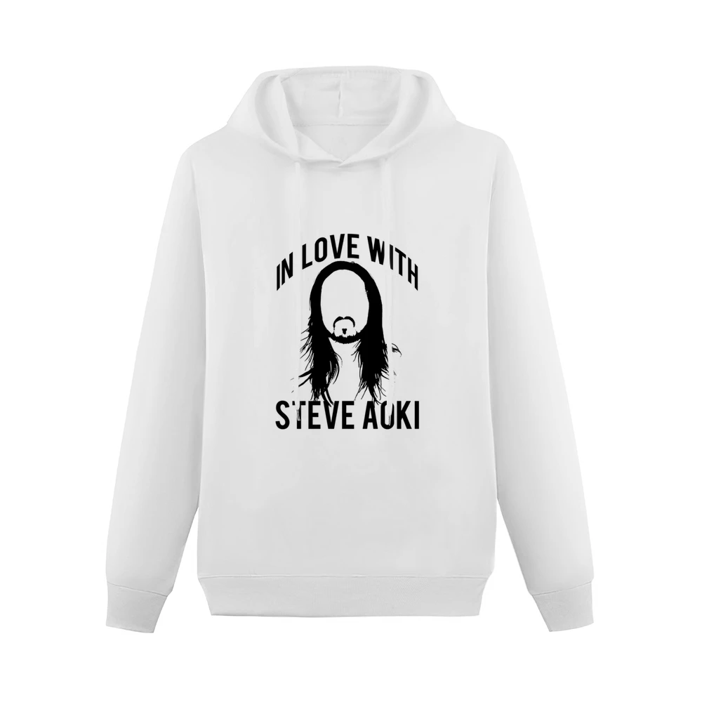 In Love With Steve Aoki Electronic House Music Producer Graphic T Shir Men Hoodie Without Pocket
