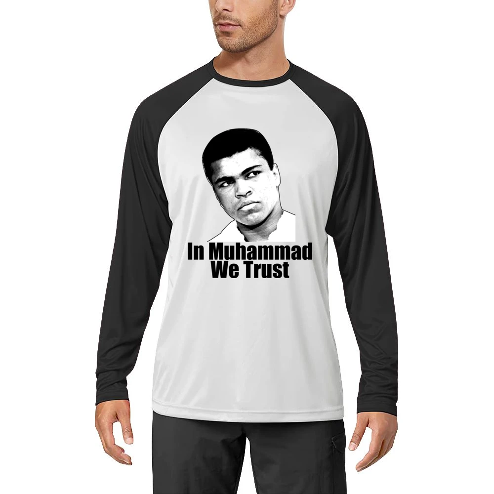 In Muhammad We Trust Men Long Sleeve T-Shirt