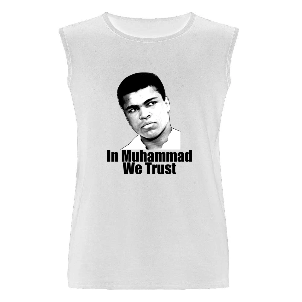 In Muhammad We Trust Men Sleeveless T-Shirt