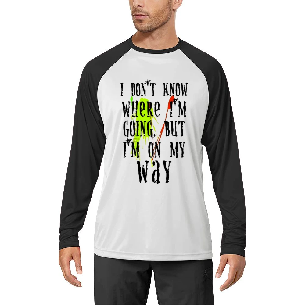 Ink stains - I dont know where i'm going but i'm on my way Men Long Sleeve T-Shirt