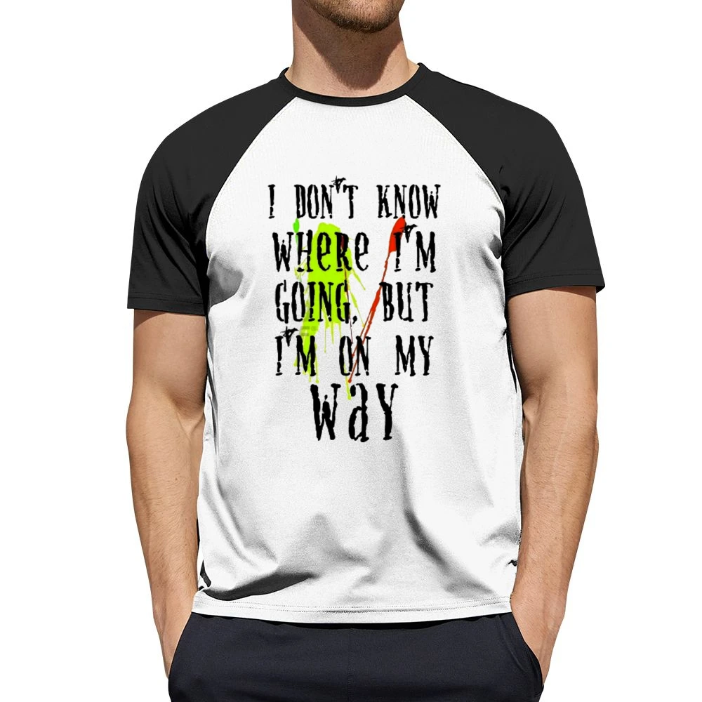 Ink stains - I dont know where i'm going but i'm on my way Men Short Sleeve T-Shirt