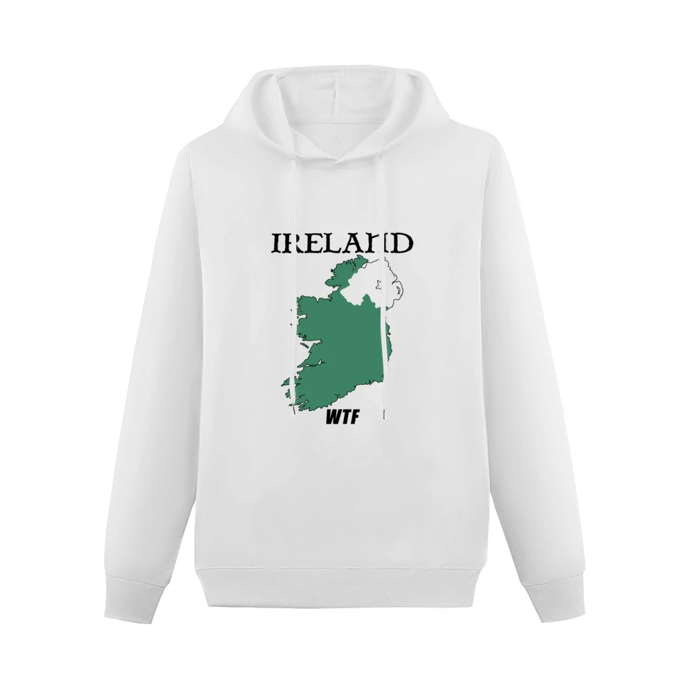 Ireland WTF Funny Parody Northern Ireland Boxing Men Hoodie Without Pocket