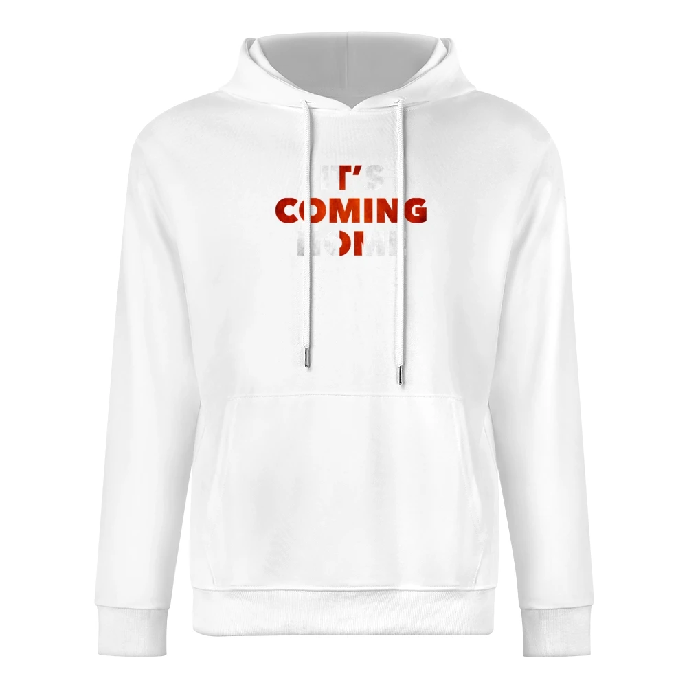 It's Coming Home England World Cup 2018 Soccer Football Fan European Size Men Hoodie