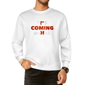 It's Coming Home England World Cup 2018 Soccer Football Fan European Size Pullover Sweater