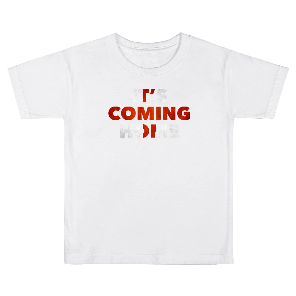 It's Coming Home England World Cup 2018 Soccer Football Fan Kids Boys Girls T-Shirt