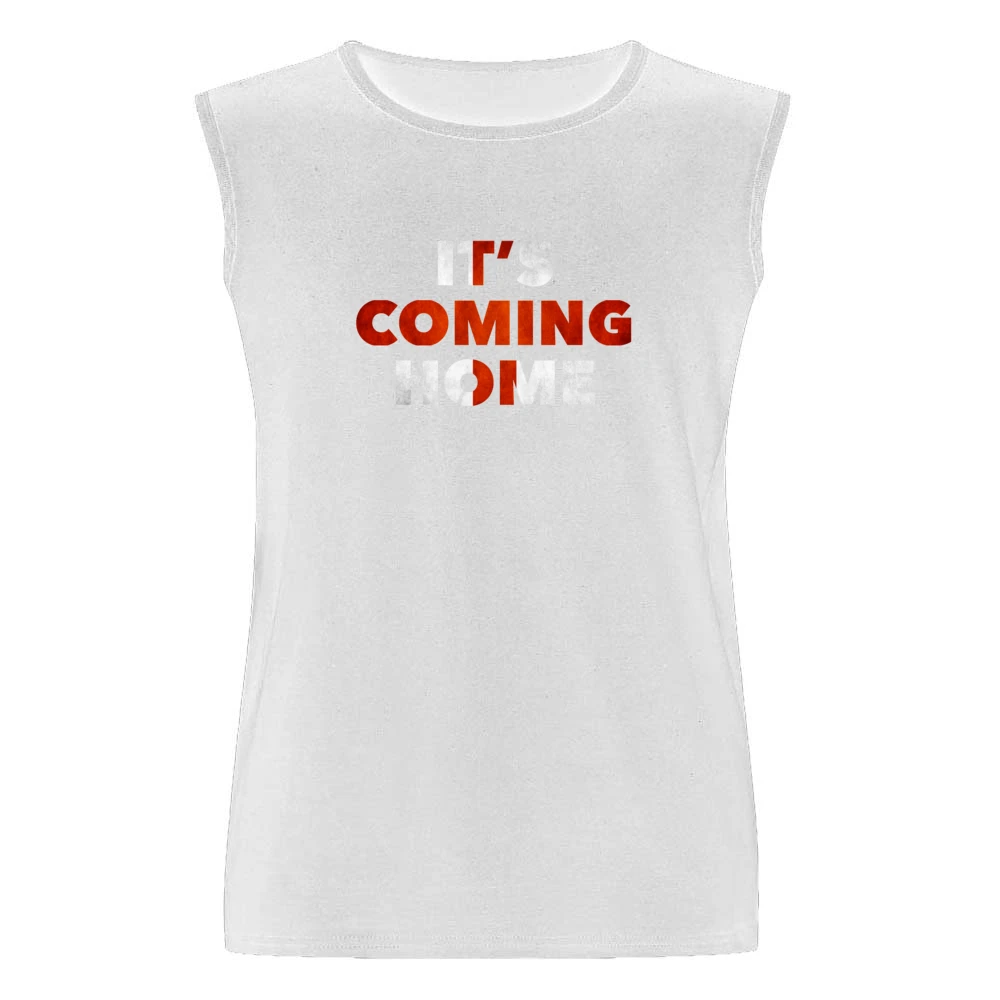 It's Coming Home England World Cup 2018 Soccer Football Fan Men Sleeveless T-Shirt