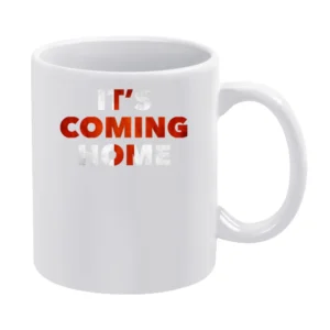 It's Coming Home England World Cup 2018 Soccer Football Fan White Mug