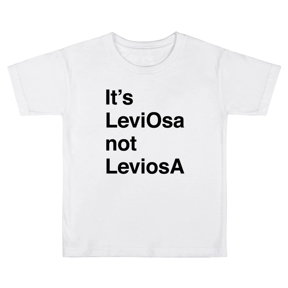 Its LeviOsa Not LeviosA Funny Harry Potter Popular Book Novel Movie Qu Kids Boys Girls T-Shirt