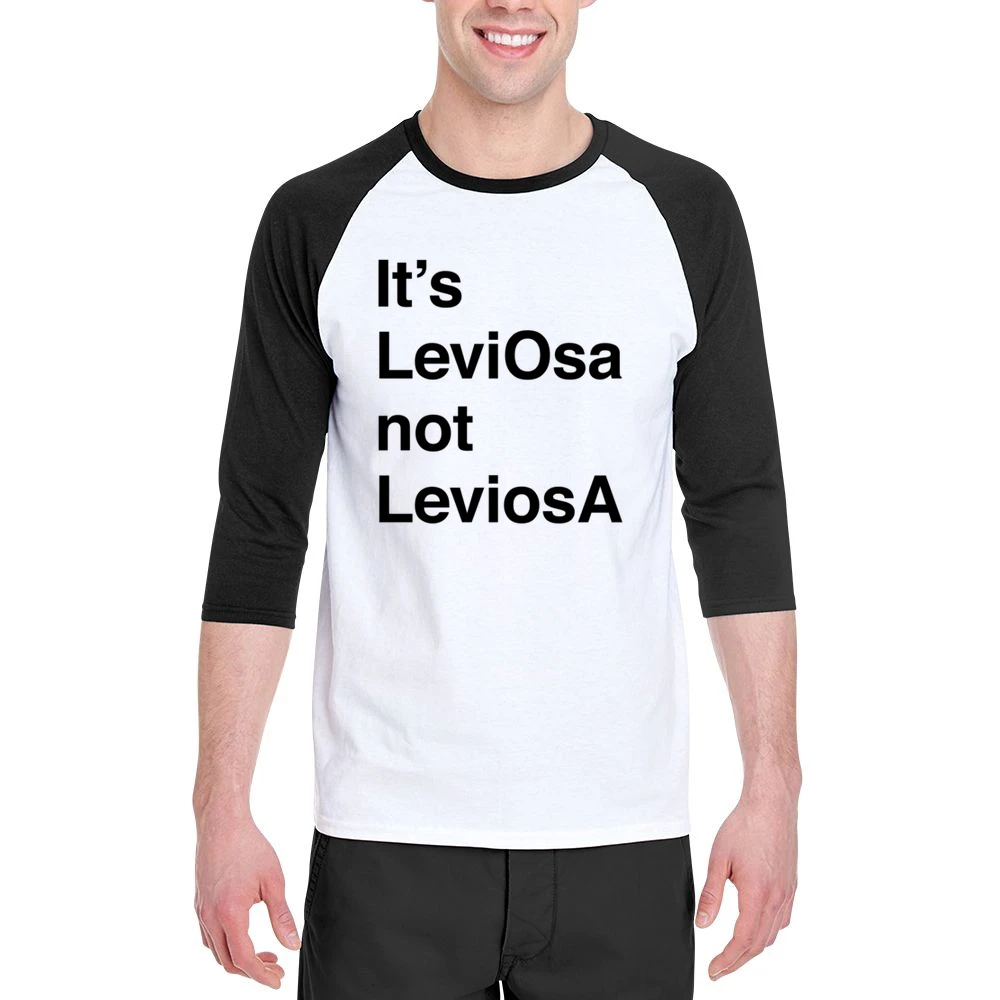Its LeviOsa Not LeviosA Funny Harry Potter Popular Book Novel Movie Qu Men 3/4 Sleeve T-Shirt
