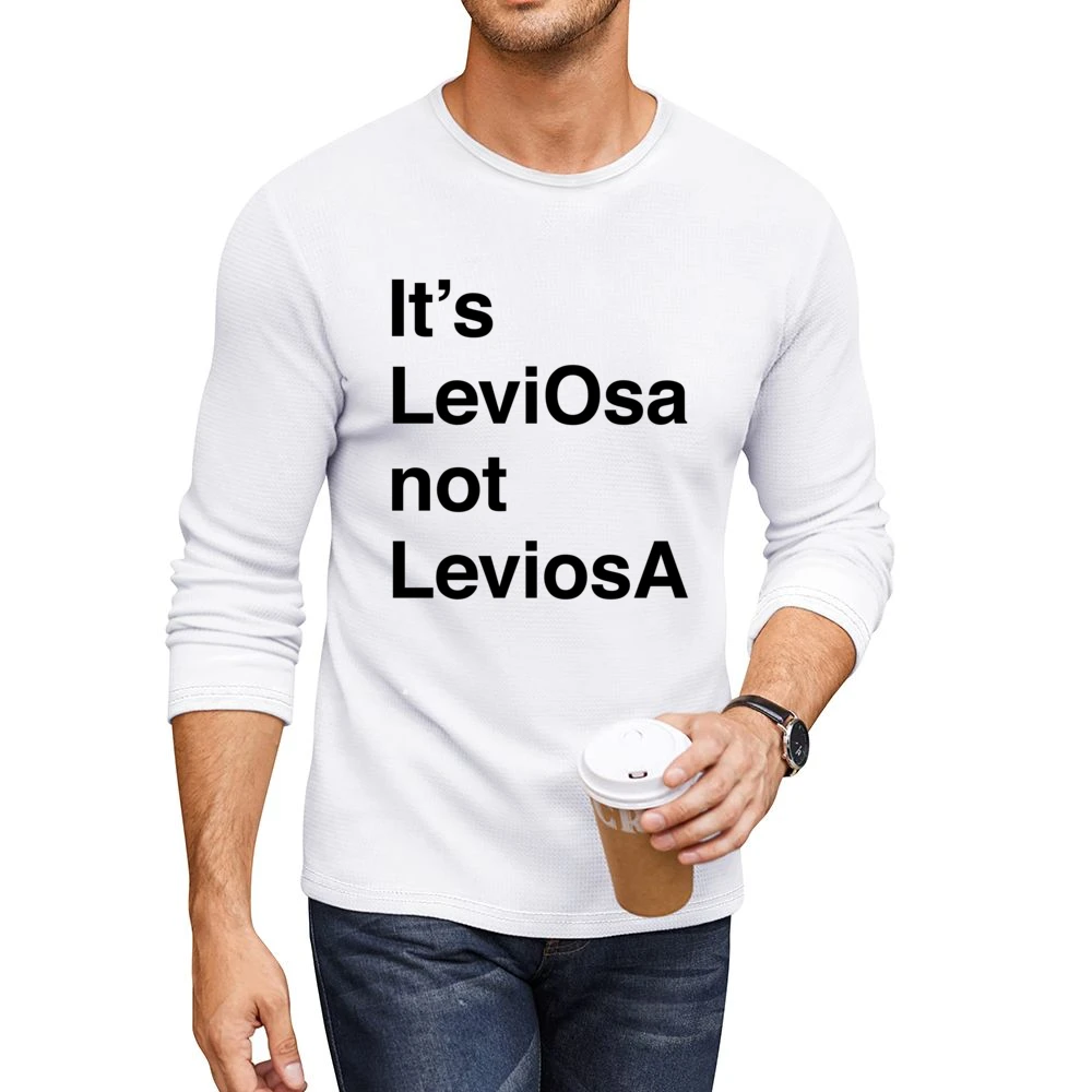 Its LeviOsa Not LeviosA Funny Harry Potter Popular Book Novel Movie Qu Men CrewNeck Long Sleeve T-Shirt