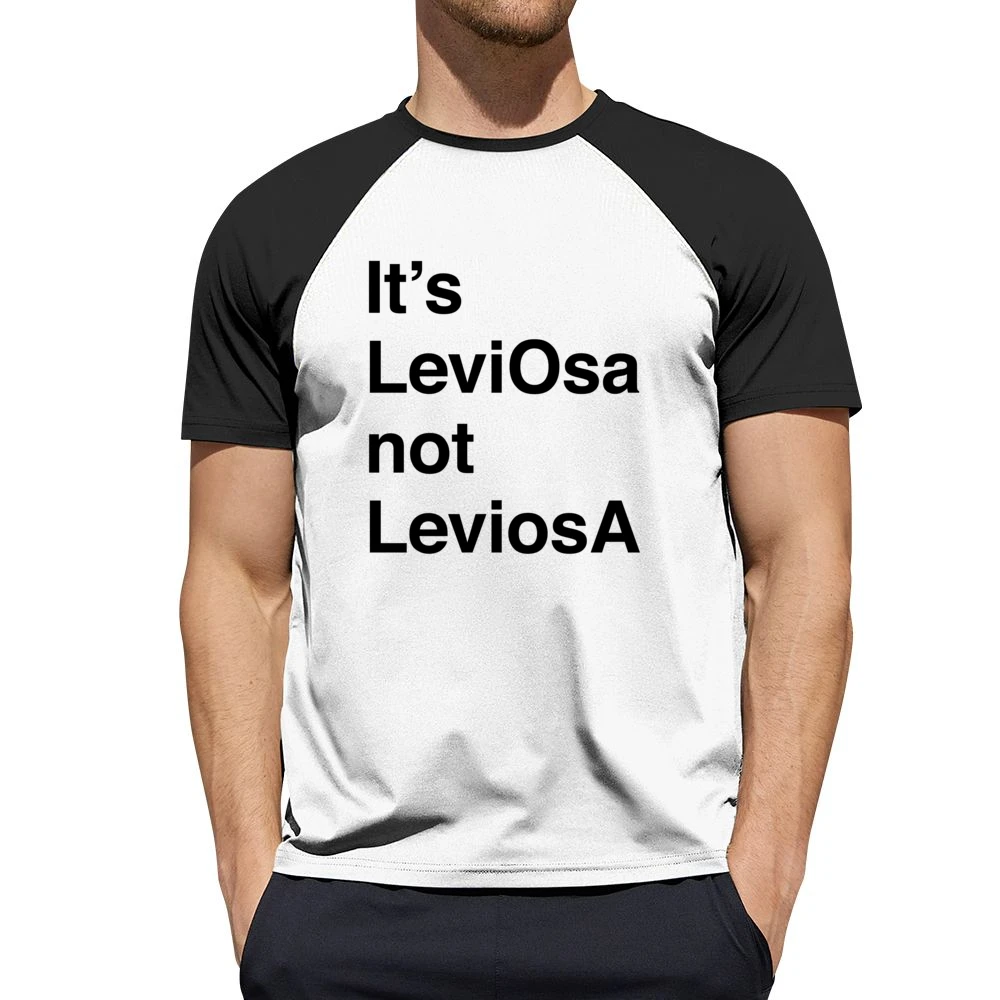 Its LeviOsa Not LeviosA Funny Harry Potter Popular Book Novel Movie Qu Men Short Sleeve T-Shirt