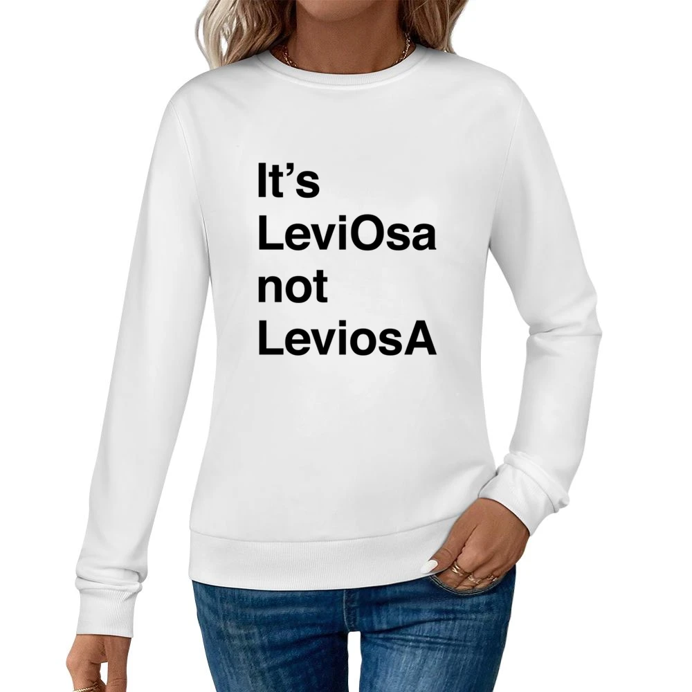 Its LeviOsa Not LeviosA Funny Harry Potter Popular Book Novel Movie Qu Women Pullover Sweatshirt
