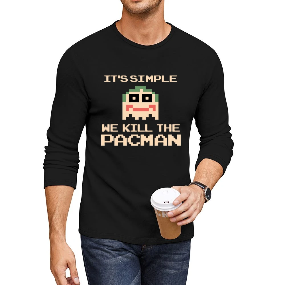 It's Simple Men CrewNeck Long Sleeve T-Shirt
