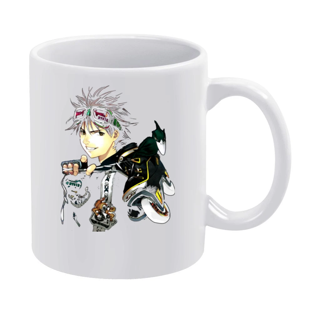 Itsuki Ikki Minami Kuu Crow Wing Road Air Gear character anime manga T White Mug