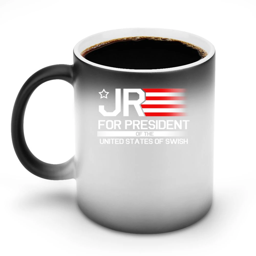 JR Smith For President Of the United States Of Swish Fun Cleveland Cha Discoloration Mug