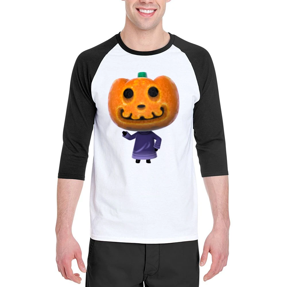 Jack From Animal Crossing Nintendo Character Video Game Men 3/4 Sleeve T-Shirt