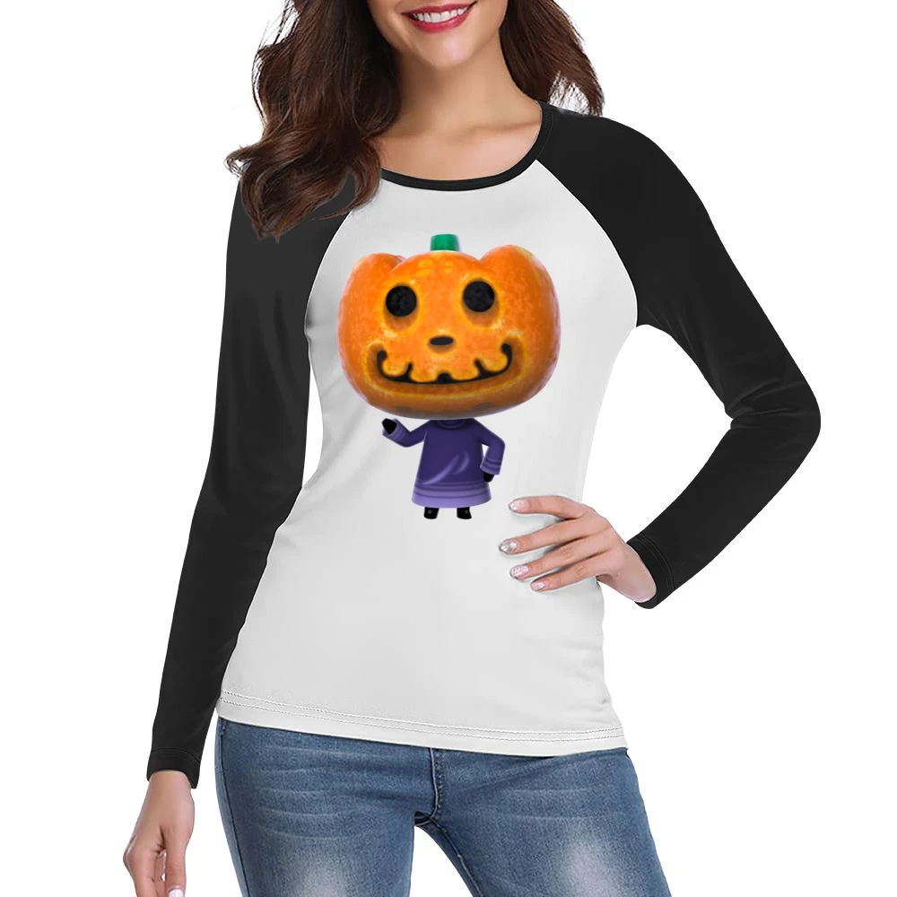Jack From Animal Crossing Nintendo Character Video Game Women Ladies Long Sleeve T-Shirt