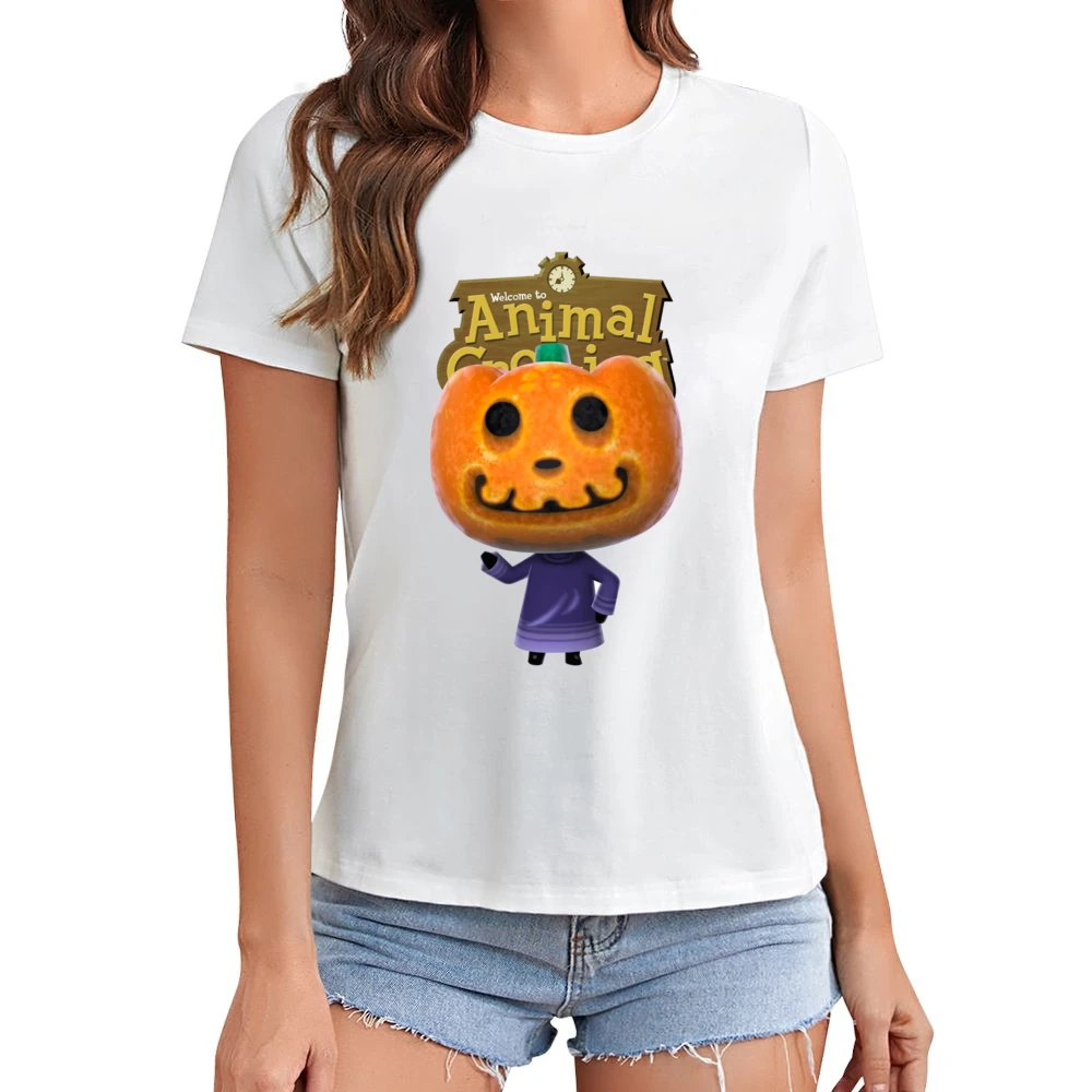 Jack From Animal Crossing Nintendo Video Game Fan Asian Size Women Ladies T-shirt