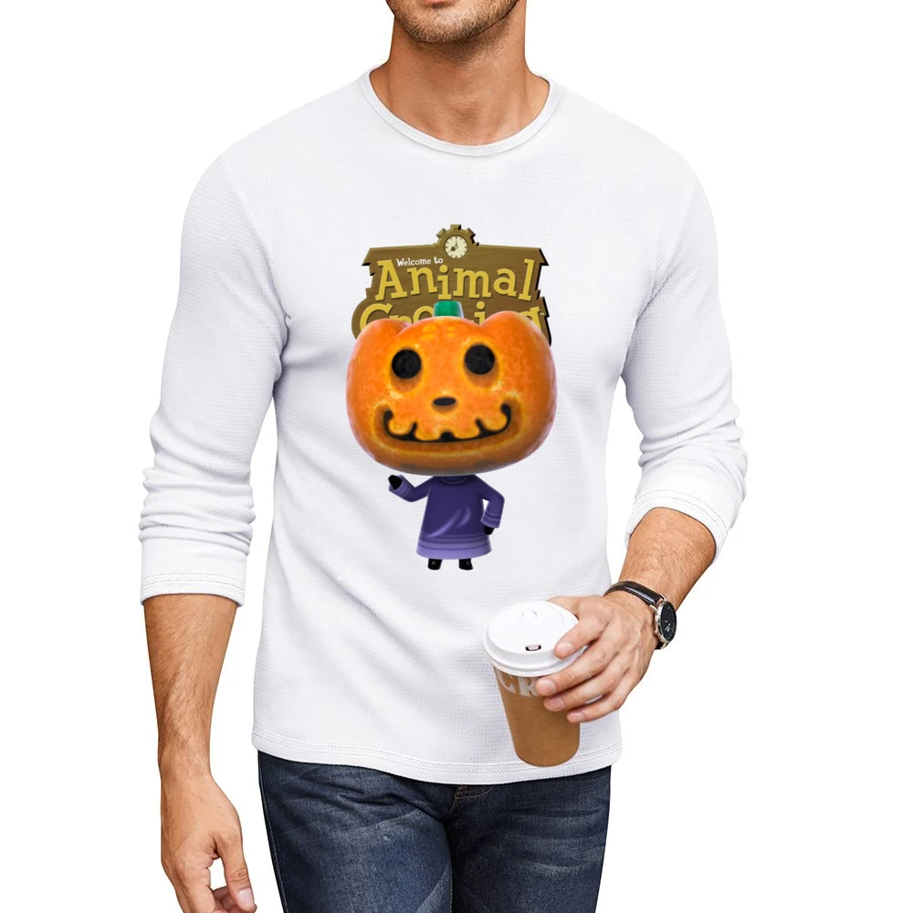 Jack From Animal Crossing Nintendo Video Game Fan Men CrewNeck Long Sleeve T-Shirt
