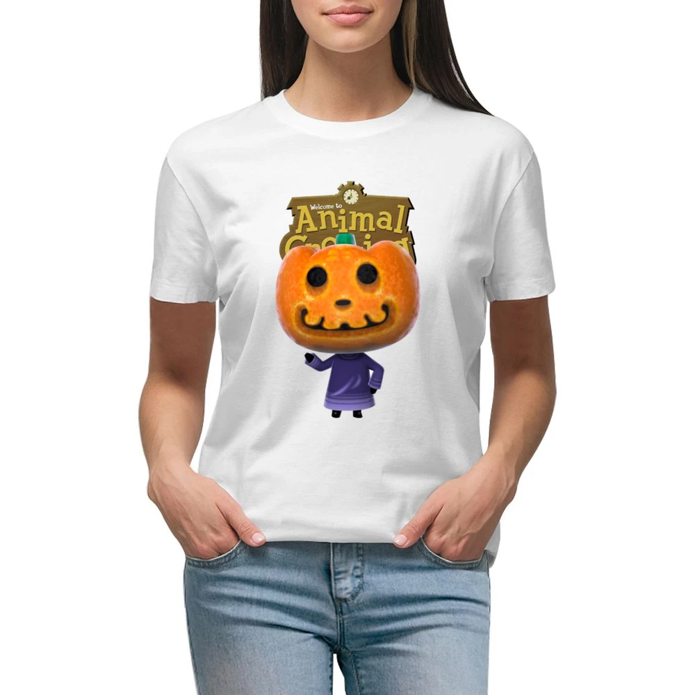 Jack From Animal Crossing Nintendo Video Game Fan Premium Women Ladies T-shirt