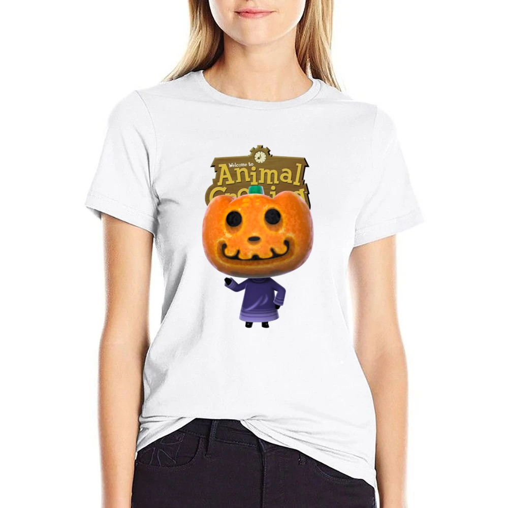 Jack From Animal Crossing Nintendo Video Game Fan US Size Women Ladies T-shirt