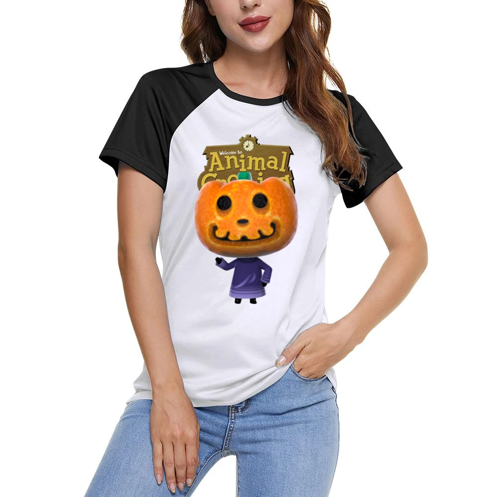 Jack From Animal Crossing Nintendo Video Game Fan Women Ladies Short Sleeve T-Shirt