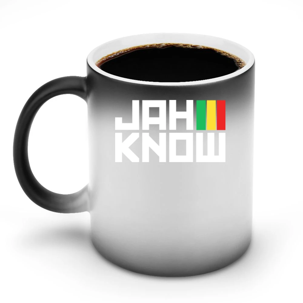 Jah Know Reggae Discoloration Mug