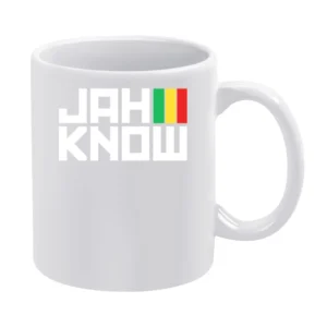 Jah Know Reggae White Mug