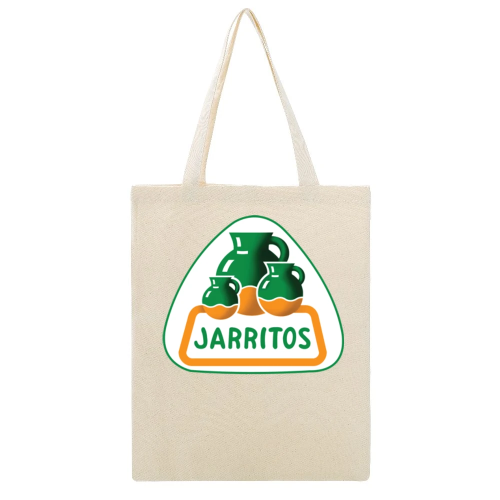 Jarritos Mexican Soft Drink Costume Beige Canvas Tote Shopping Bag