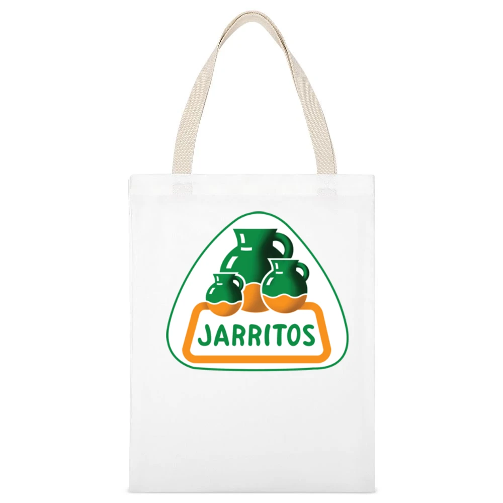 Jarritos Mexican Soft Drink Costume White Canvas Tote Shopping Bag