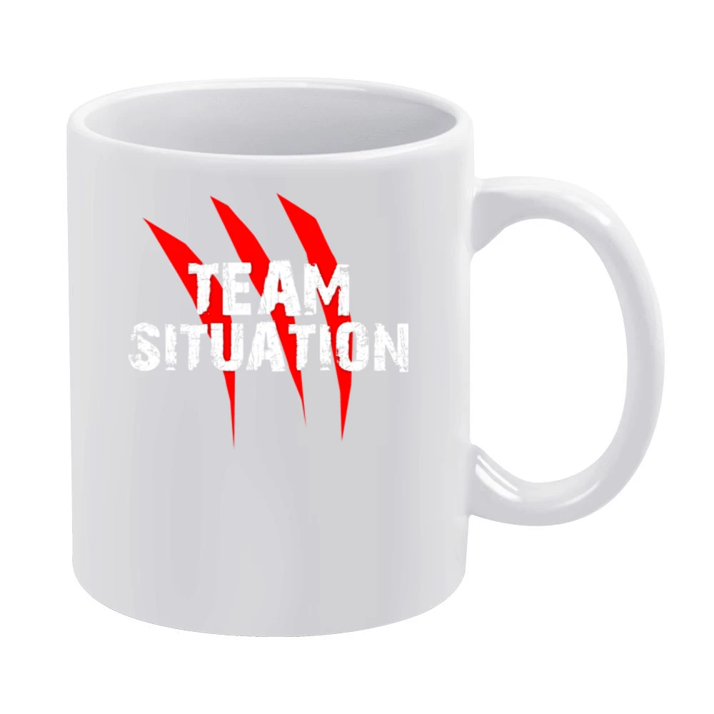 Jersey Shore Team Situation White Mug