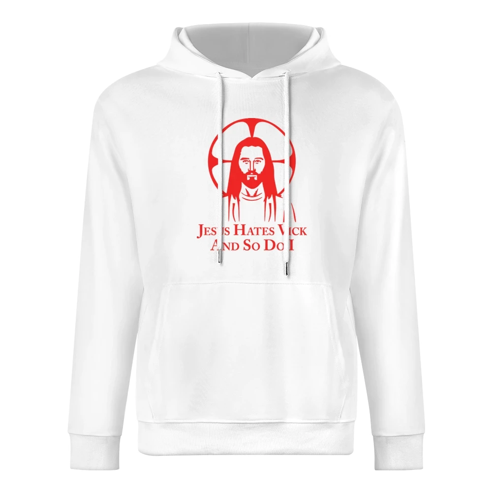 Jesus Hates Vick And So Do I European Size Men Hoodie