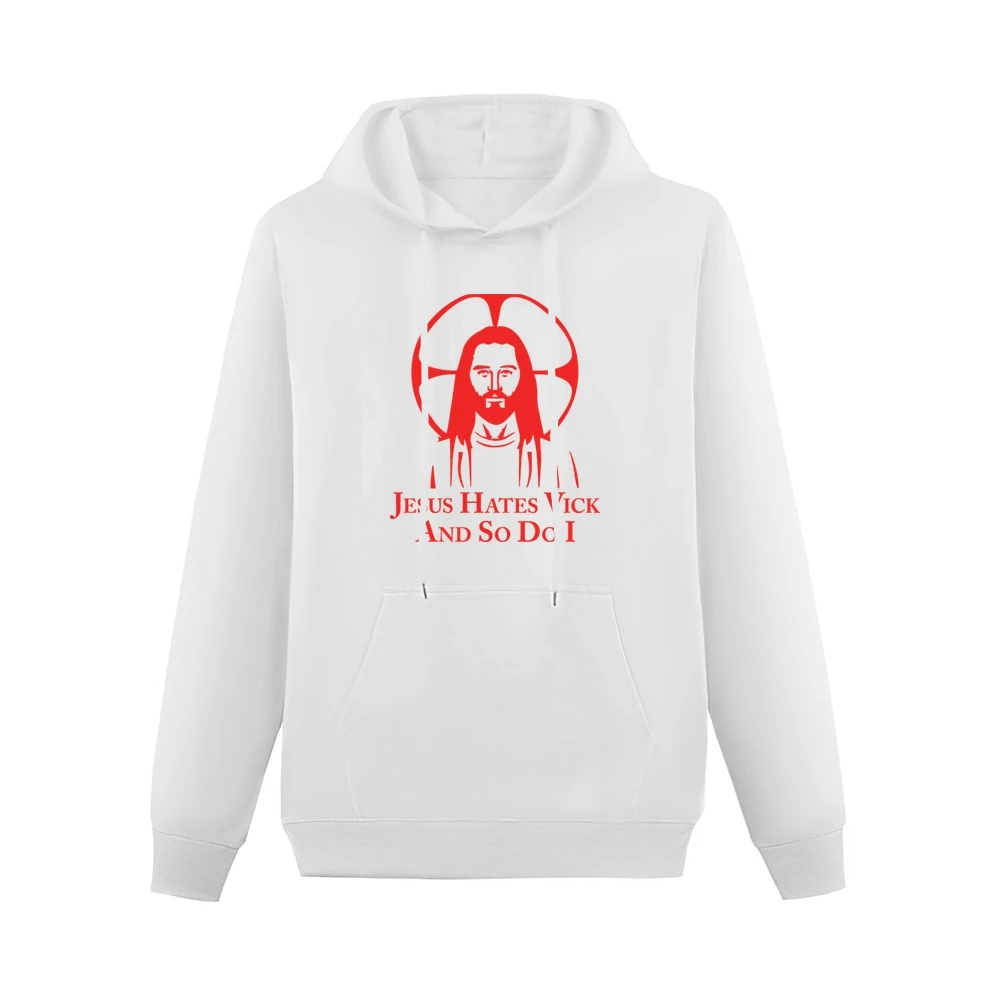 Jesus Hates Vick And So Do I Men Hoodie With Pocket