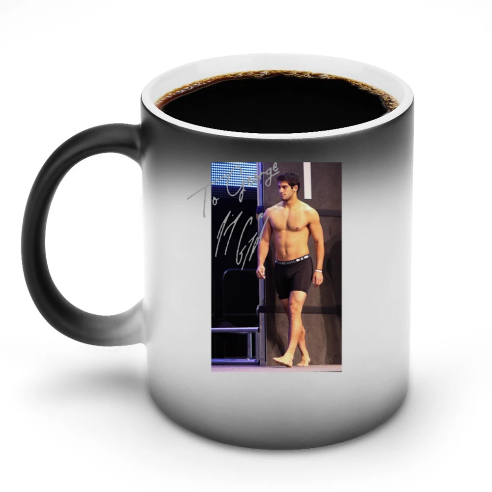 Jimmy Garoppolo Topless George Kittel Autographed San Francisco Funny Discoloration Mug