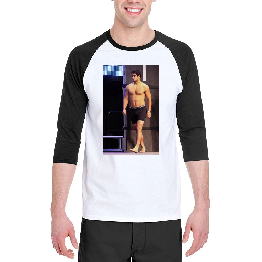 Jimmy Garoppolo Topless George Kittel San Francisco Funny Football T S Men 3/4 Sleeve T-Shirt