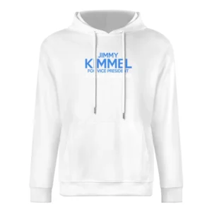 Jimmy Kimmel For Vice President A Good Solid Number 2 Funny American P European Size Men Hoodie