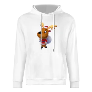 Jingle From Animal Crossing Nintendo Character Video Game European Size Men Hoodie