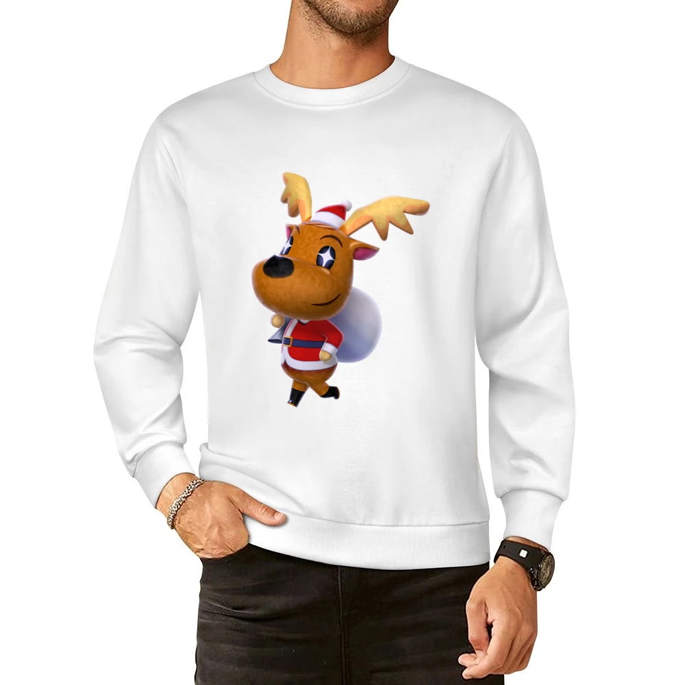 Jingle From Animal Crossing Nintendo Character Video Game European Size Pullover Sweater