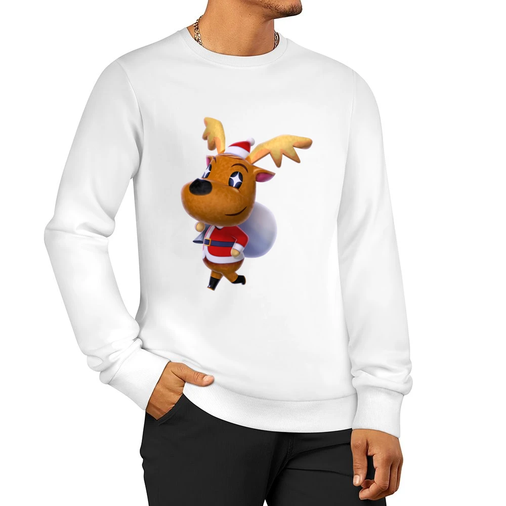 Jingle From Animal Crossing Nintendo Character Video Game Men Pullover Sweatshirt