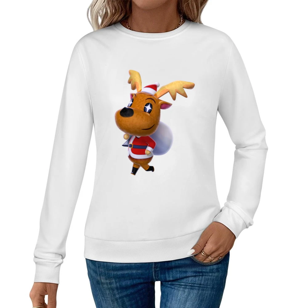 Jingle From Animal Crossing Nintendo Character Video Game Women Pullover Sweatshirt