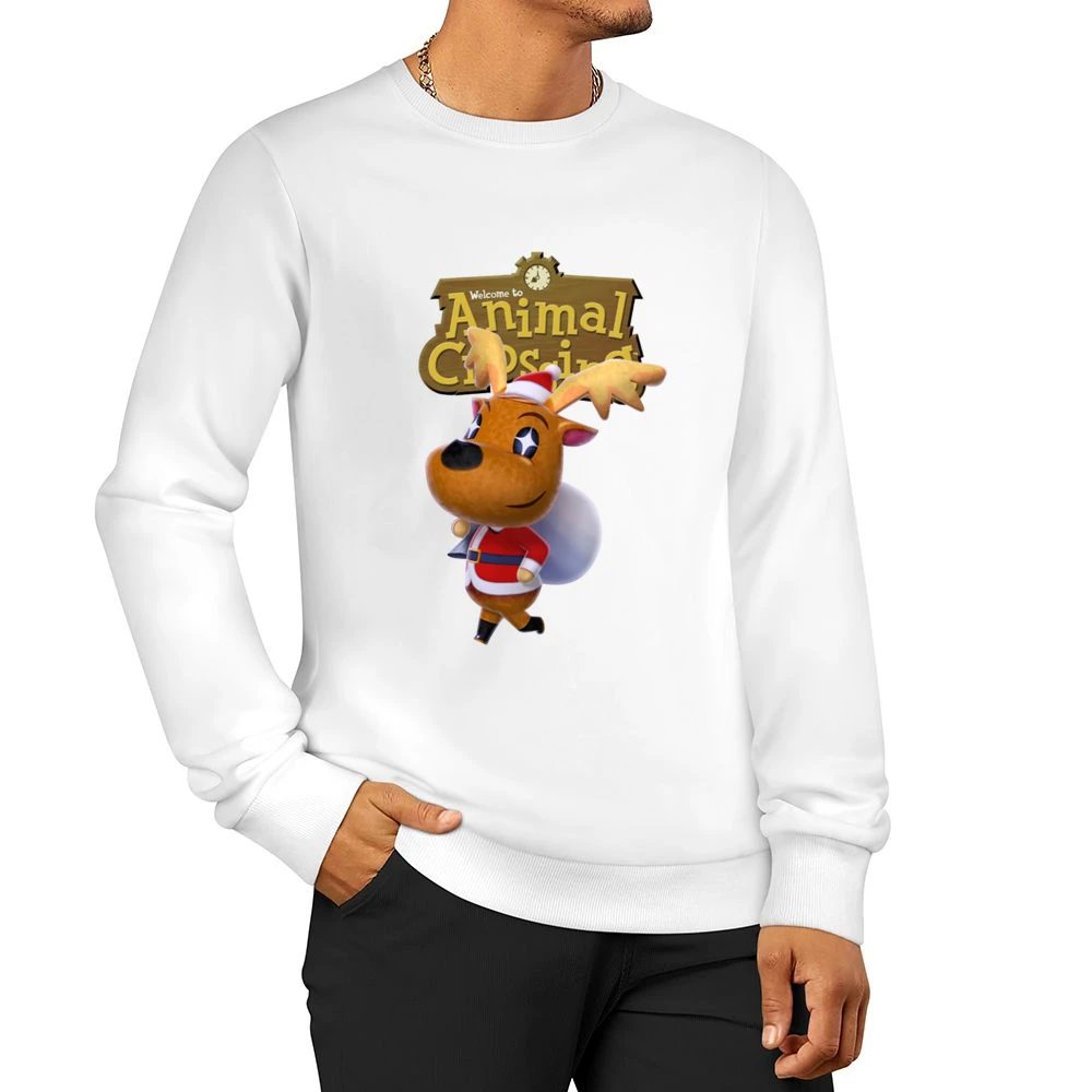 Jingle From Animal Crossing Nintendo Video Game Fan Men Pullover Sweatshirt