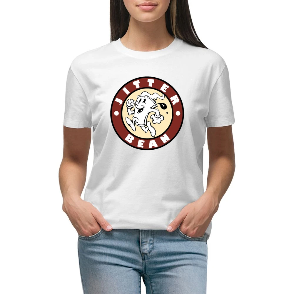Jitter Bean Coffee As Seen On The Boys Tv Show Funny Premium Women Ladies T-shirt