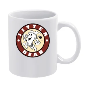 Jitter Bean Coffee As Seen On The Boys Tv Show Funny White Mug