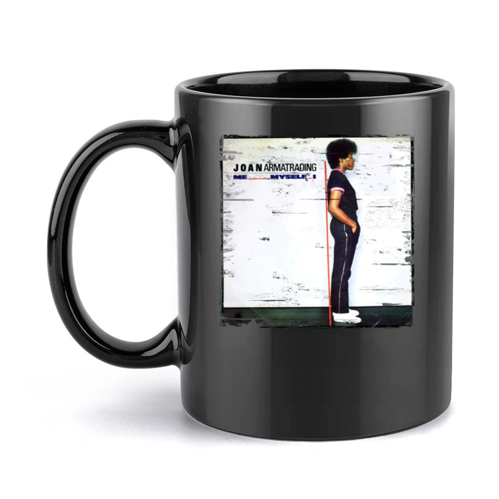 Joan Armatrading Joan Armatrading Album Cover Distressed Image Black Mug