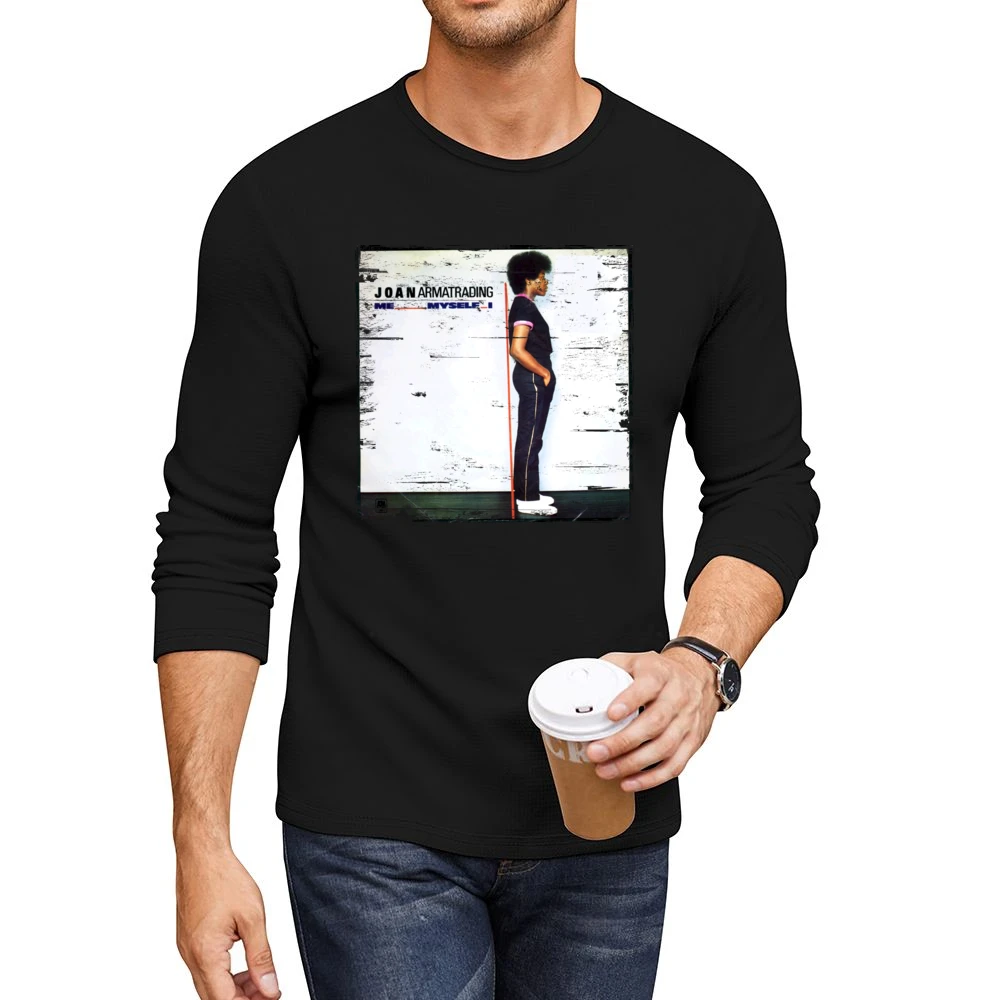 Joan Armatrading Joan Armatrading Album Cover Distressed Image Men CrewNeck Long Sleeve T-Shirt